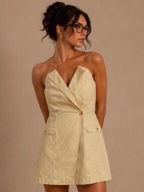 Maeve/Anthropologie blazer Mini Dress